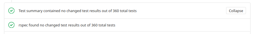 Gitlab Merge Request with RSpec support